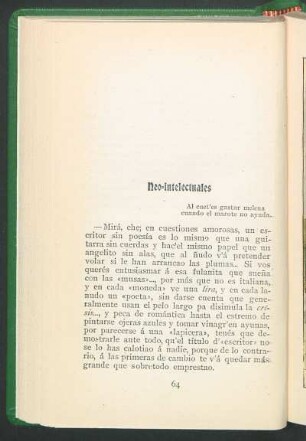Neo-intelectuales