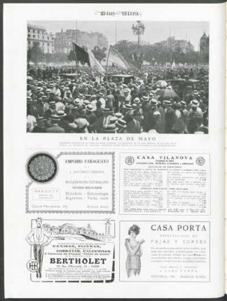 En la Plaza de Mayo