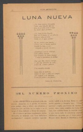 Luna nueva : [Poesía]