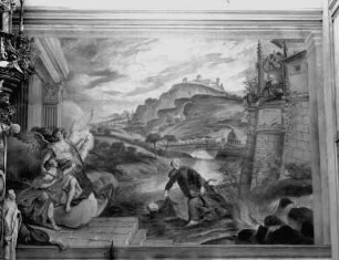 Maurus rettet Placidus vor dem Ertrinken