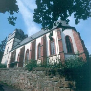 Rauschenberg. Stadtkirche (M. 13. Jh.). Ansicht von Südost