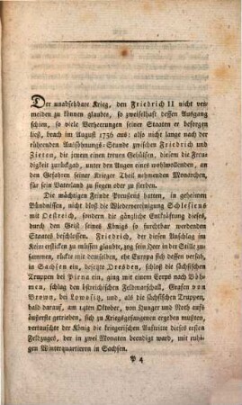 Lebensbeschreibung Hans Joachims von Zieten, Königlich-Preussischen Generals der Kavallerie ..., 2