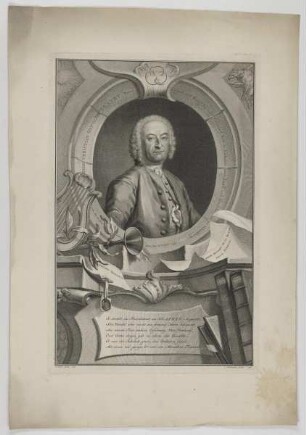 Bildnis des Christian Gottfried Glafey