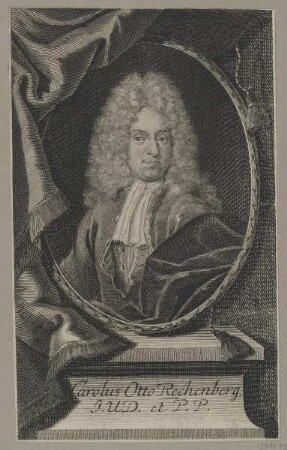 Bildnis des Carolus Otto Rechenberg