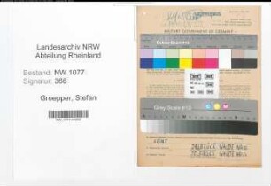 Entnazifizierung Stefan Groepper , geb. 17.02.1921 (Polizist)