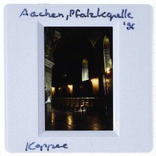 Aachen, Aachener Dom,Aachen, Pfalz,Aachen, Pfalzkapelle : Sechzehneck