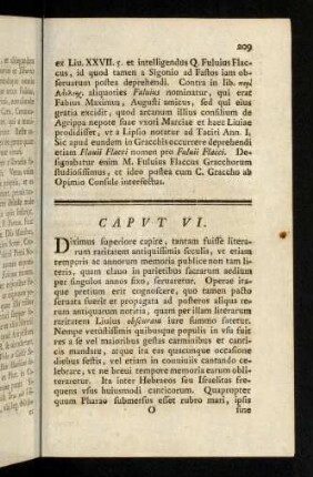 209-243, Caput VI