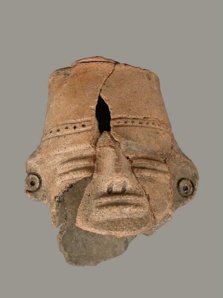 Head of a clay figure