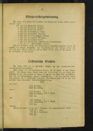 Oeffentliche Wahlen