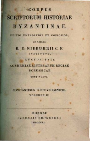 De thematibus et De administrando imperio