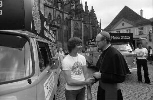 Freiburg: Segnung der Fahrer und Überreichung der Christophorusmedaille