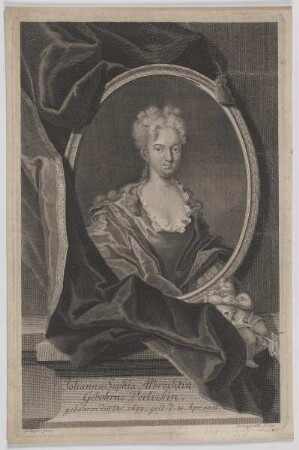 Bildnis der Johanna Sophia Albrechtin