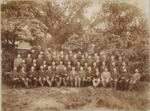 Bureau Beamte der Polizei-Direktion Charlottenburg 1899