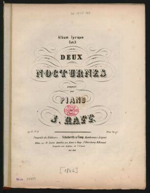 Liv. 3: Deux Nocturnes