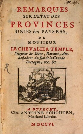 Remarques sur l'état des provinces unies des pays-bas