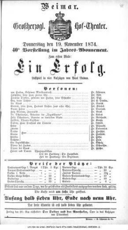 Ein Erfolg