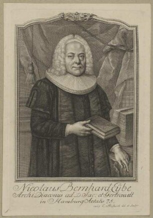 Bildnis des Nicolaus Bernhard Eybe