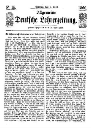 Die Lehre vom Periodenbau in der Volksschule