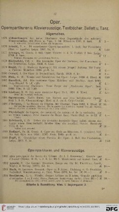 Oper (Nr. 1375 - 1641)
