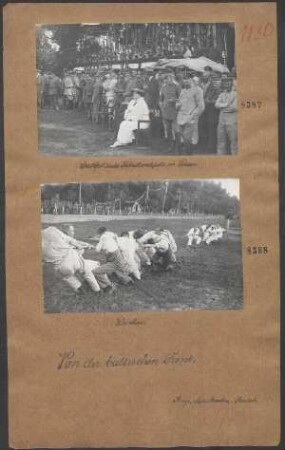 Sportfest eines Rekrutendepots in Libau