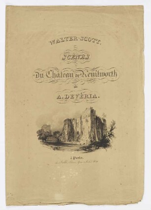 Scenes du Château de Kenilworth