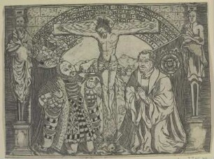 Doppelbildnis des Martin Luther und Friedrichs des Weisen von Sachsen