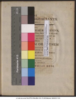 De Marte Conglaciante Disserit Simvl Rectorem Academiae Magnificvm, Illvstrissimos Comites, Proceres Academiae Gravissimos, Generosissimos Ac Nobilissimos Scientiarvm Cvltores Ad Avdiendam Orationem Qva, Clementissime Sibi Demandatvm Mvnvs Physicam Ordinarie Docendi In Alma Matre Levcorea D. XVIII. Martii CICICCCXXXVIII. Avspicabitvr Hvmanissime Invitat