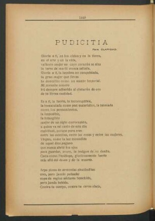 Pudicitia
