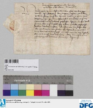 Herzog Ludwig IX. von Bayern-Landshut verschiebt einen der Stadt Nürnberg und dem Lorenz Schürstab bestimmten Rechttag.