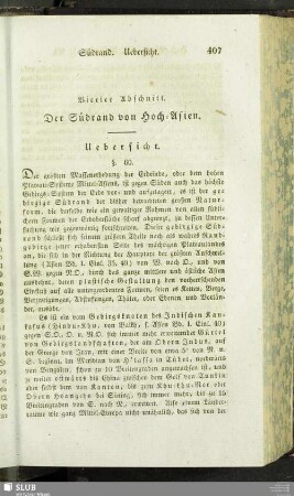 Vierter Abschnitt. Der Südrand von Hoch-Asien