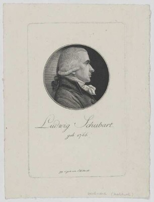 Bildnis des Ludwig Schubart