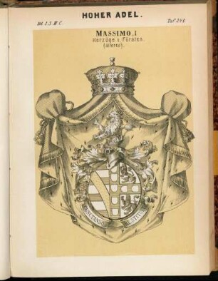 Taf. 248. Massimo, I Herzöge u. Fürsten. (älteres).