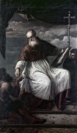Der heilige Johannes als Almosenspender