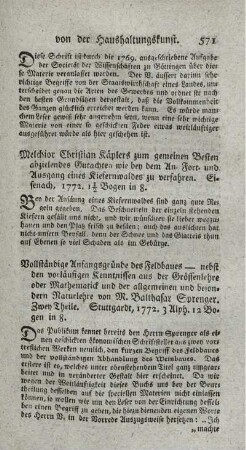 Vollständige Anfangsgründe des Feldbaues. T.1.2.
