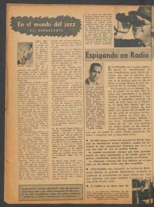 En el mundo del jazz