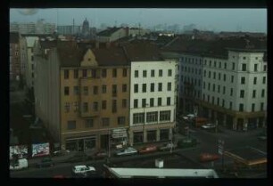 Diapositive: Oranienstraße, Moritzplatz, 1987