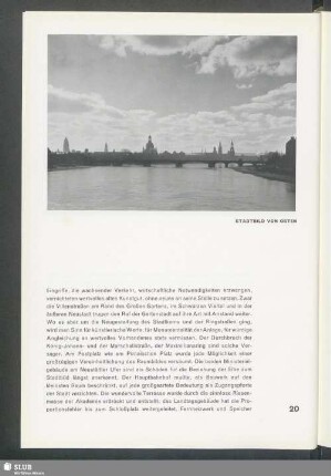 Stadtbild von Osten