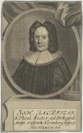 Bildnis des Joh. Jac. Pfizer