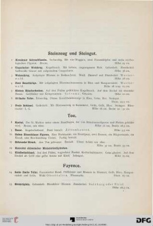 Ton (Nr. 8-13)
