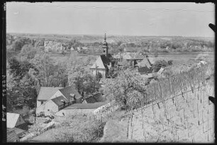 Seußlitz. Blick auf Seußlitz