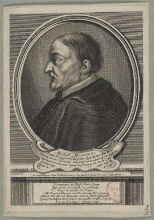 Bildnis des Michel Molinos