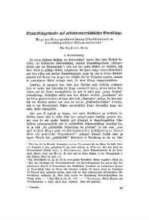 Staatsbürgerkunde auf arbeitsunterrichtlicher Grundlage : Wege der Vergegenständlichung (Objektivation) im staatsbürgerlichen Gesamtunterricht