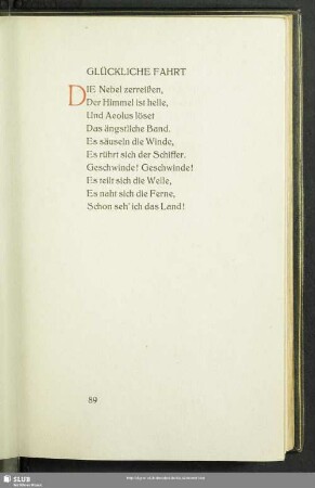 Glückliche Fahrt