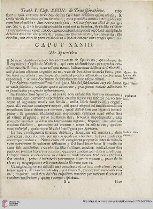 Caput XXXIII: De Spiritibus