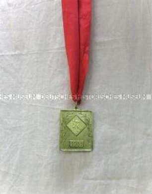 Medaille Wanderpokal im Kegeln des Bundesvorstandes des FDGB