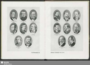 Die Chormeister der Dresdner Liedertafel 1839-1939
