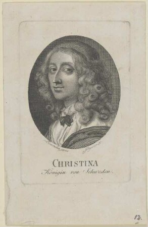 Bildnis der Christina von Schweden