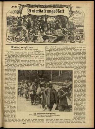 Ausgabe vom Sonntag, den 21. Juli 1918.