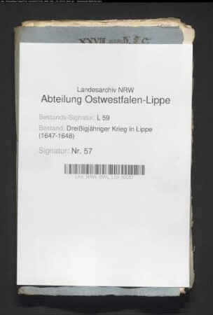 Kontributionsrechnungen und -forderungen der Kriegsparteien