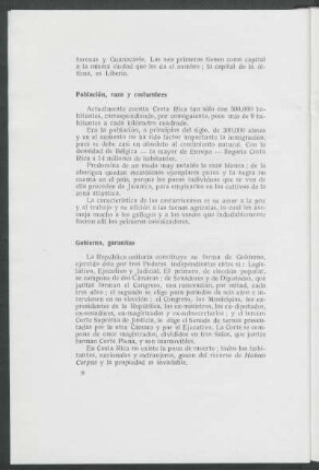Gobierno, garantías